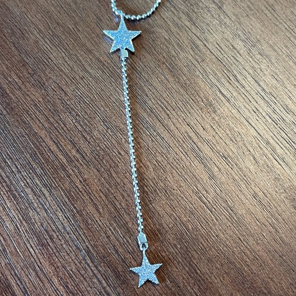 RARE! Henri Bendel silver star necklace! Never worn! - Picture 4 of 5